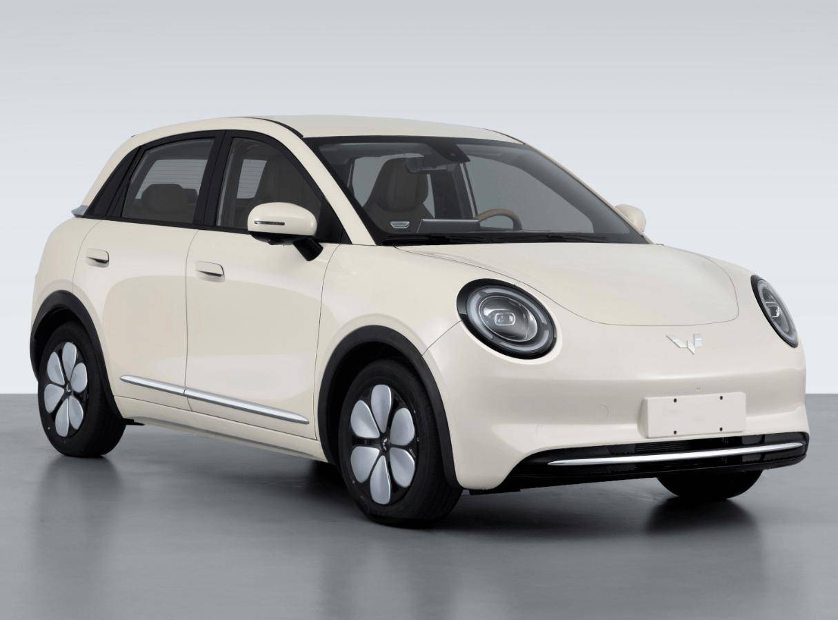 五菱繽果Pro申報圖公布,圓潤造型純電小車